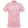 Pánske polotričko KARIBAN KRÁTKE RUKÁVY PIQUÉ POLO SHIRT, svetloružová, S