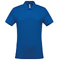 Pánske polotričko KARIBAN SHORT-SLEEVED PIQUÉ POLO SHIRT, kráľovská modrá, S
