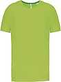 Pánske športové tričko KARIBAN 130g, svetlo zelená, 2XL
