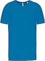 Pánske športové tričko KARIBAN 130g, tmavá tyrkysová, 2XL