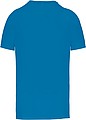 Pánske športové tričko KARIBAN 130g, tmavá tyrkysová, 2XL