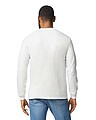 Pánske tričko GILDAN HEAVY COTTON ADULT s dlhým rukávom, biela, XL
