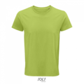 Pánske tričko SOLS CRUSADER MEN - ROUND-NECK FITTED JERSEY T-SHIRT, jasne zelená, XS
