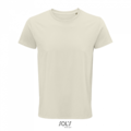 Pánske tričko SOLS CRUSADER MEN - ROUND-NECK FITTED JERSEY T-SHIRT, krémová, XS