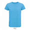Pánske tričko SOLS CRUSADER MEN - ROUND-NECK FITTED JERSEY T-SHIRT, svetlomodrá, XS
