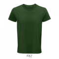 Pánske tričko SOLS CRUSADER MEN - ROUND-NECK FITTED JERSEY T-SHIRT, tmavozelená, L