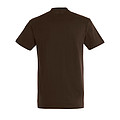 Pánske tričko SOLS IMPERIAL MEN, tmavohnedá, XL