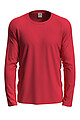 Pánske tričko STEDMAN CLASSIC LONG SLEEVE MEN červená L