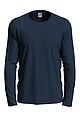 Pánske tričko STEDMAN CLASSIC LONG SLEEVE MEN tmavomodrá L