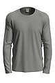 Pánske tričko STEDMAN CLASSIC LONG SLEEVE MEN tmavosivý melír L