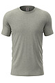 Pánske tričko STEDMAN CLASSIC-T FITTED MEN tmavošedý melír L