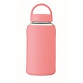 PARLA Fľaša z borosilikátového skla 600 ml, jemne ružová