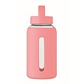 PARLA Fľaša z borosilikátového skla 600 ml, jemne ružová