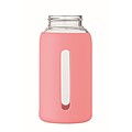 PARLA Fľaša z borosilikátového skla 600 ml, jemne ružová