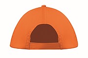 Päťpanelová baseballová šiltovka, oranžová