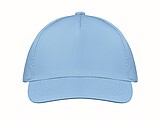 Päťpanelová baseballová šiltovka, svetlomodrá