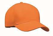 Päťpanelová šiltovka, oranžová