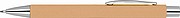 Pero s modrou náplňou a papierovým telom, béžové