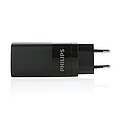 Philips 65W ultra rýchla PD 3-portová USB nabíjačka, čierna