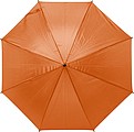 PITORESKO Klasický automatický dáždnik s rovnou rukoväťou, pr. 105 cm, oranžový