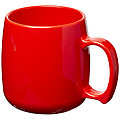 Plastový hrnček, 300ml, červený