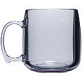 Plastový hrnček, 300ml, transparentný