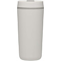 Plastový hrnček Sedona o objeme 480 ml s dvojitou stenou, biela