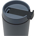 Plastový hrnček Sedona o objeme 480 ml s dvojitou stenou, modrošedá