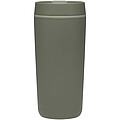 Plastový hrnček Sedona o objeme 480 ml s dvojitou stenou, zelená
