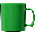 Plastový hrnček valcového tvaru, 300ml, zelená