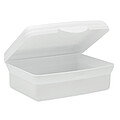 Plastový lunchbox, 800ml, biely