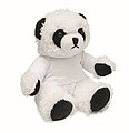 Plyšová panda v mikine, cca 12 cm