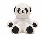 Plyšová panda v mikine, cca 12 cm