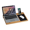 Podložka pod notebook a myš so stojanom na mobil