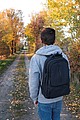 Polstrovaný batoh s priehradkou na notebook