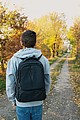 Polstrovaný batoh s priehradkou na notebook