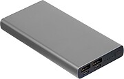 Powerbanka 10 000 mAh s LCD displejom, sivá