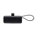 Powerbanka 3000mAh z RCS recyklovaného plastu s USB C, čierna
