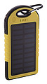 Powerbanka 4000mAh so solárnym nabíjaním, žltá