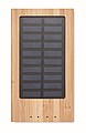 Powerbanka 4000mAh so solárnym panelom a bambusovým povrchom