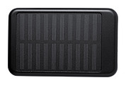 Powerbanka 4000mAh so solárnym panelom, čierna