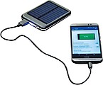 Powerbanka 4000mAh so solárnym panelom