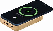 Powerbanka 5000 mAh s bezdrôtovou nabíjačkou a priehľadným krytom