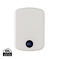 Powerbanka 5000mAh s magnetom a bezdrôtovým nabíjaním, biela