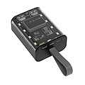Powerbanka 6000mAh s integrovanými káblami a svetlom