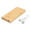 Powerbanka s bambusovým povrchom 10000mAh
