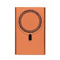 Powerbanka s bezdrôtovou nabíjačkou, oranžová
