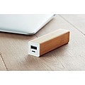 Powerbanka s kapacitou 2200 mAh, stredne hnedá