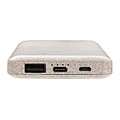 Powerbanka z pšeničnej slamy 10 000 mAh, svetlo béžová