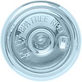 Priehľadná fľaša na pitie, 650ml, jemná modrá
